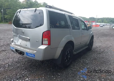 2005 Nissan Pathfinder Se z USA, uszkodzony, nr VIN 5N1AR18W45C761088